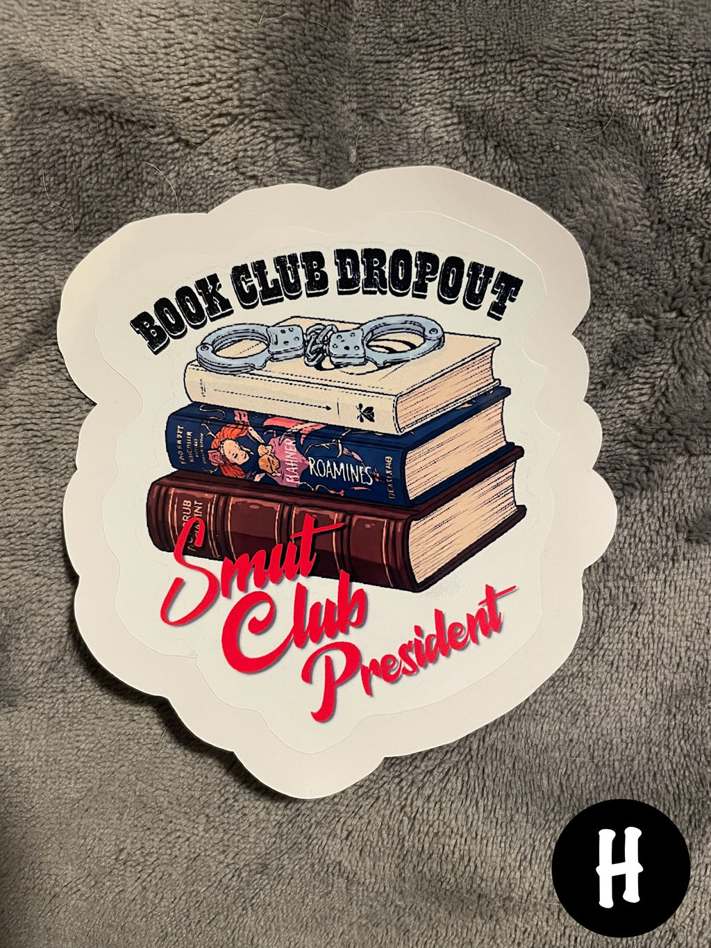 “Smutty Reader” Stickers