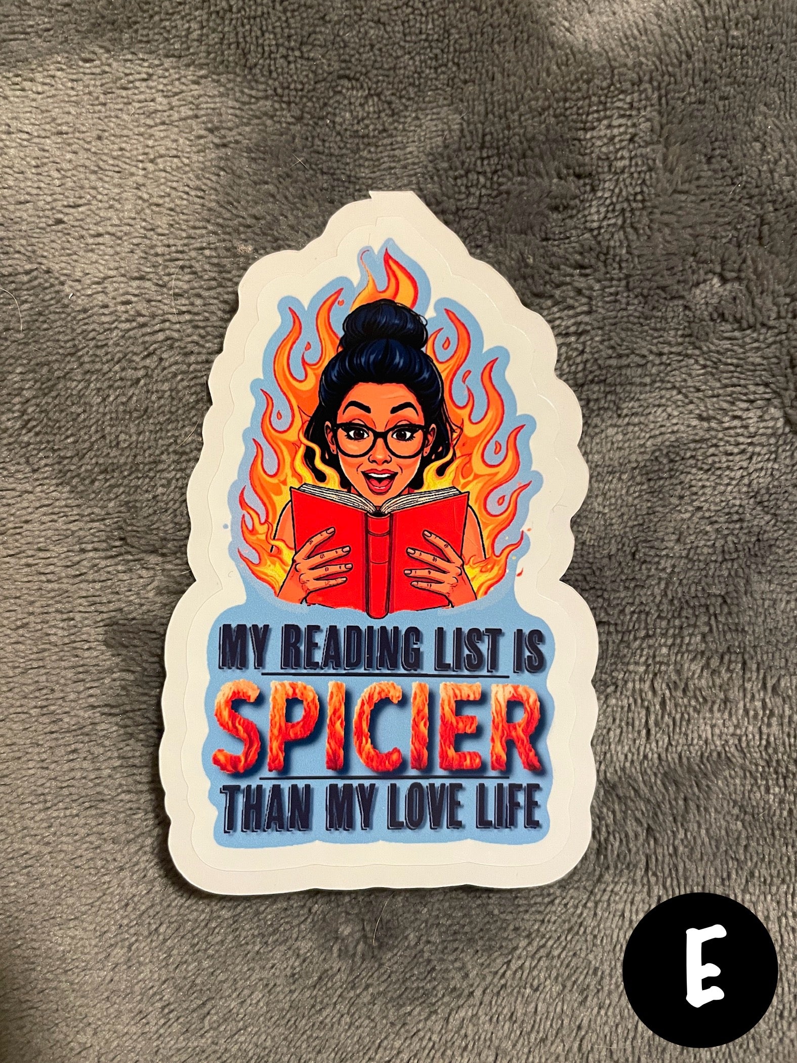 “Smutty Reader” Stickers