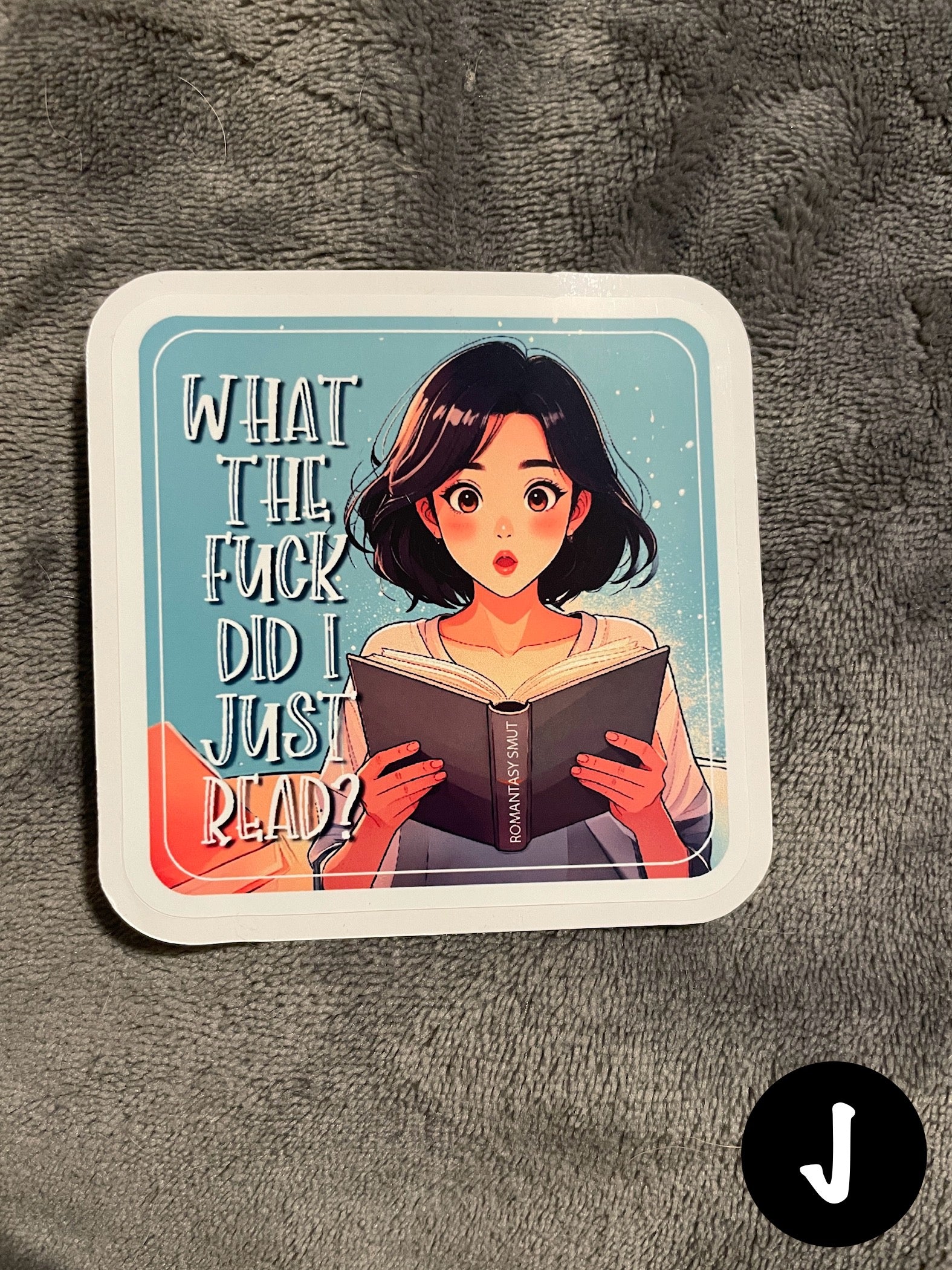 “Smutty Reader” Stickers