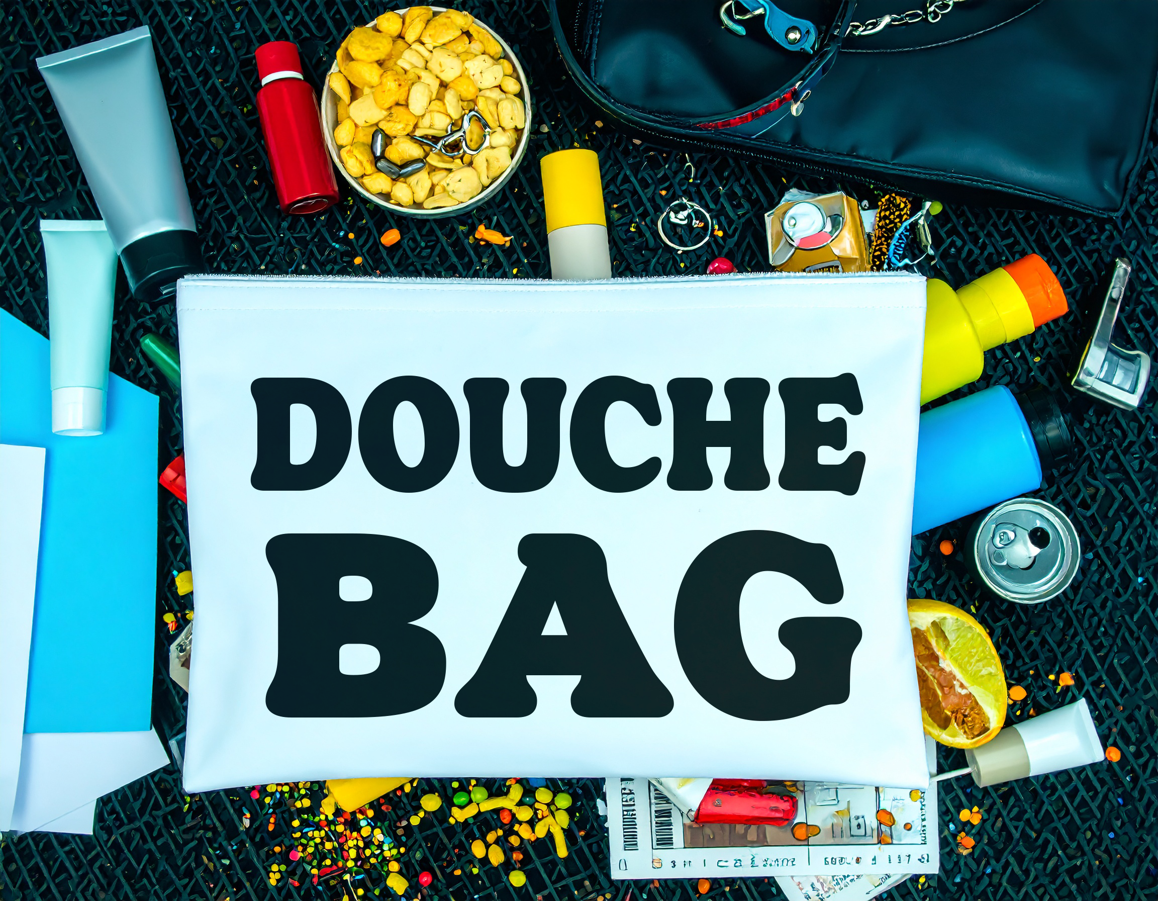 "Douche Bag" Zipper Bag