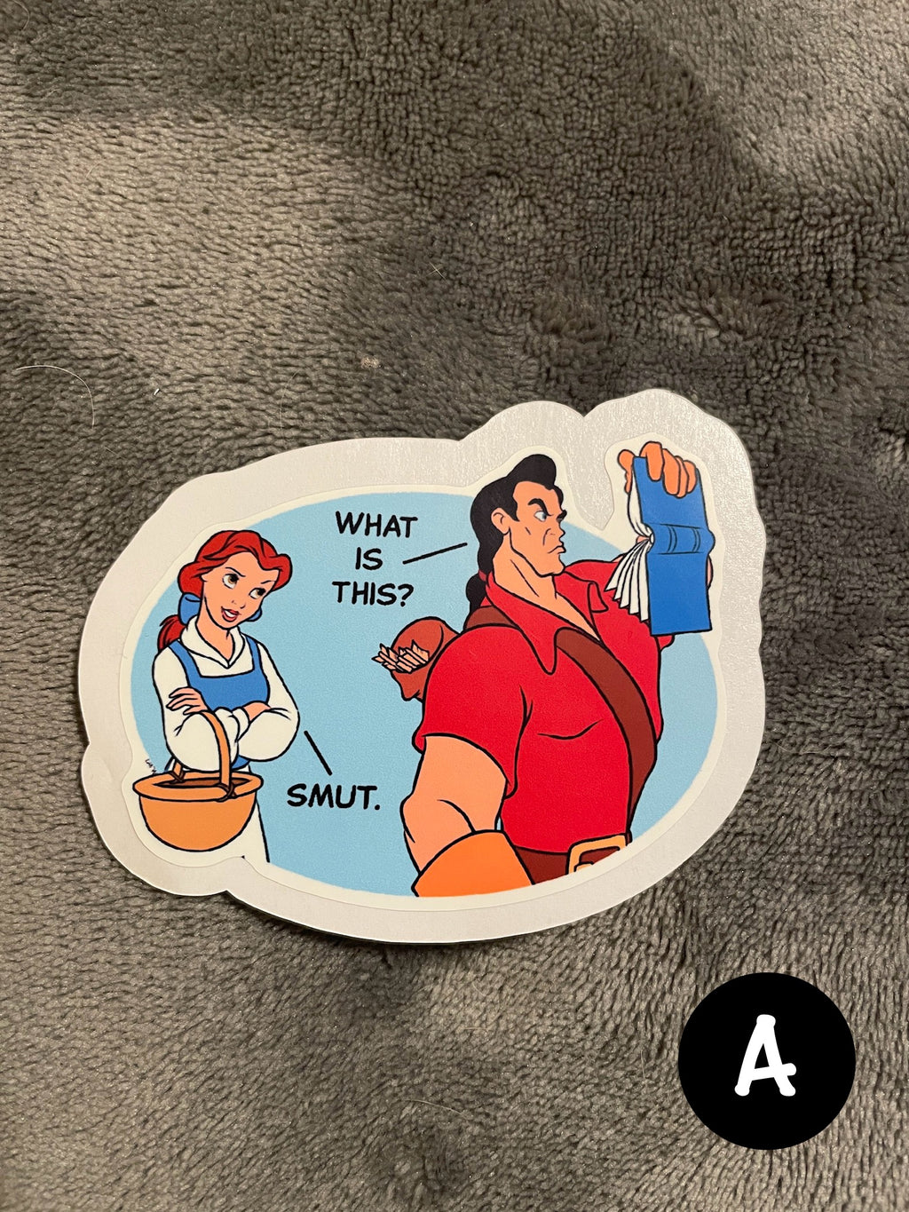 “Smutty Reader” Stickers