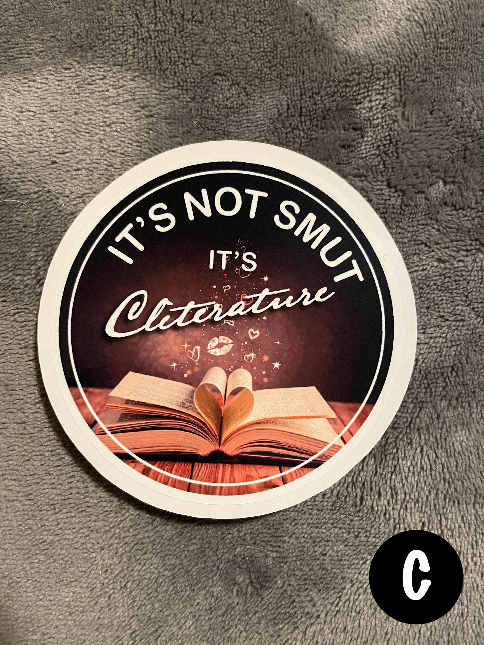 “Smutty Reader” Stickers