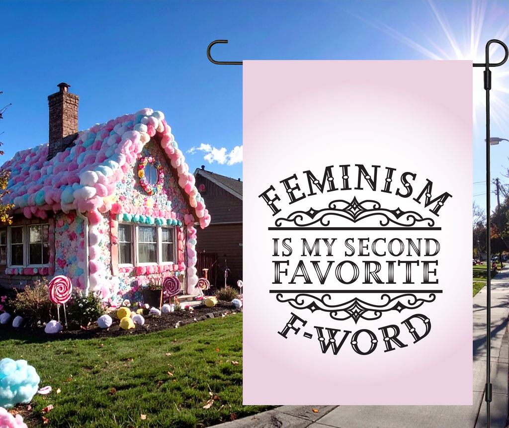 "F Word" Yard Flag