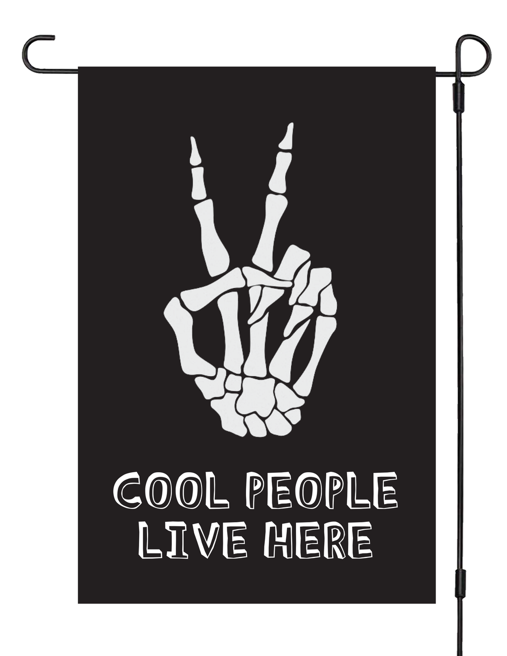 "Cool People" Yard Flag