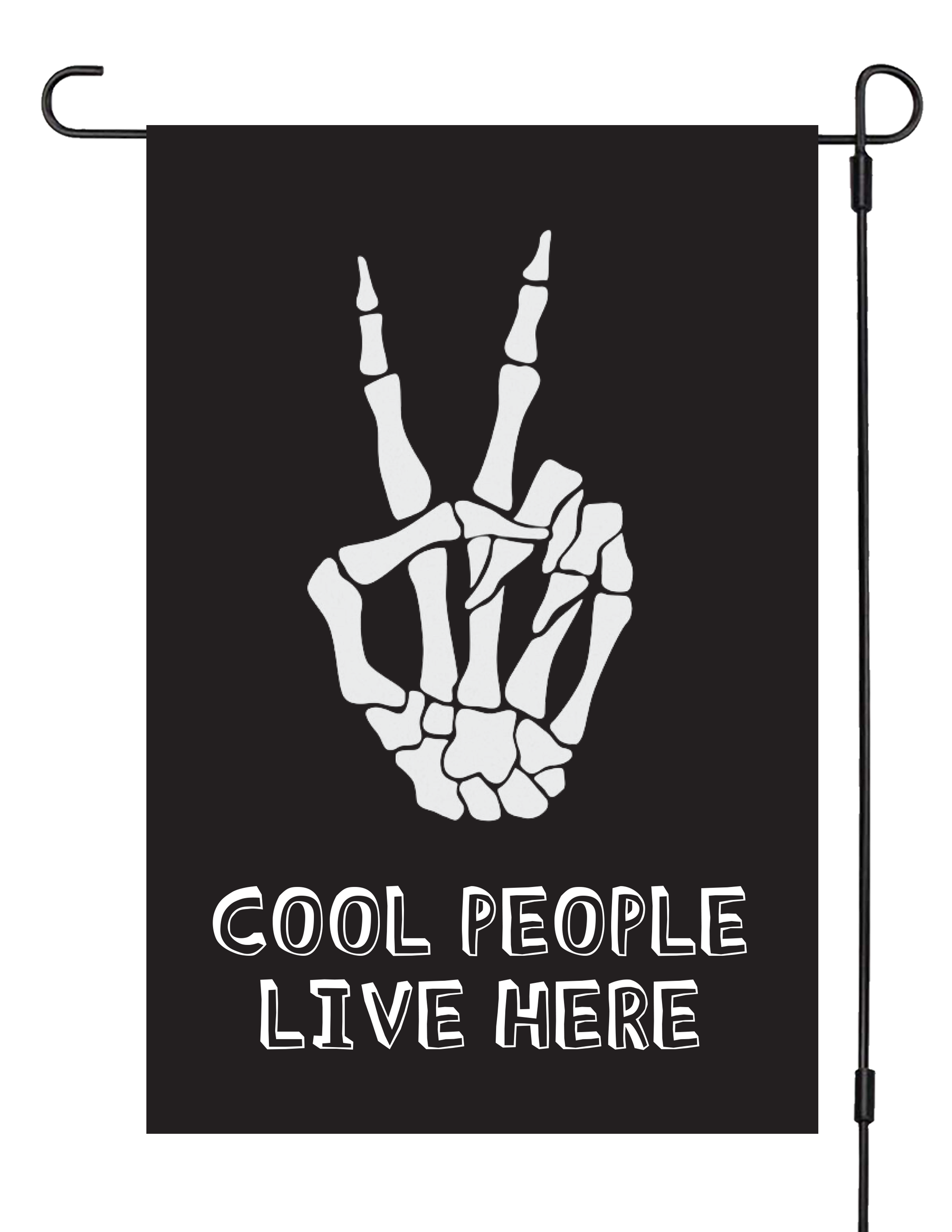 "Cool People" Yard Flag