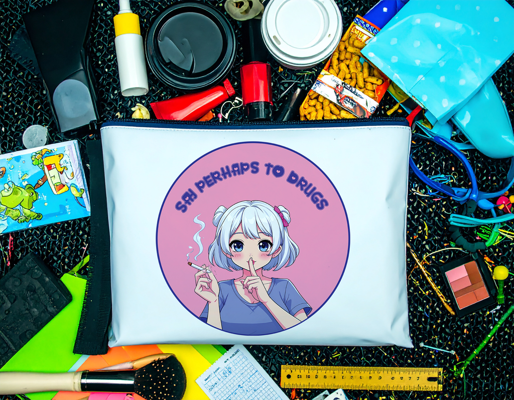 "Say Perhaps" Zipper Bag