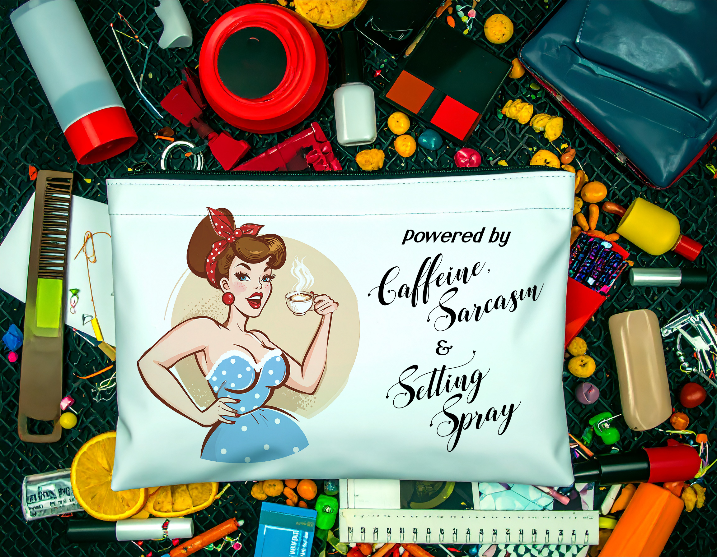"The Holy Trinity" Zipper Bag