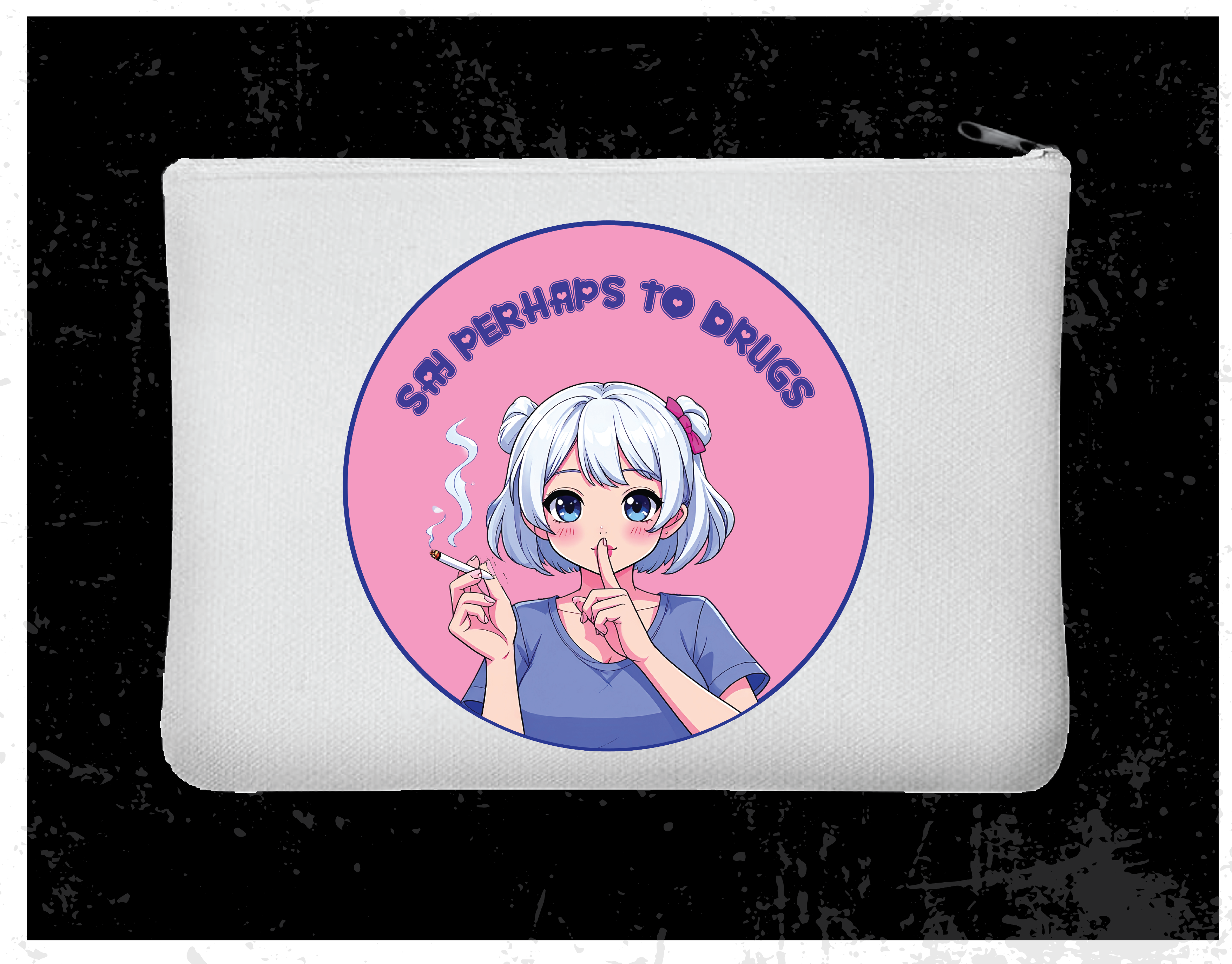 "Say Perhaps" Zipper Bag