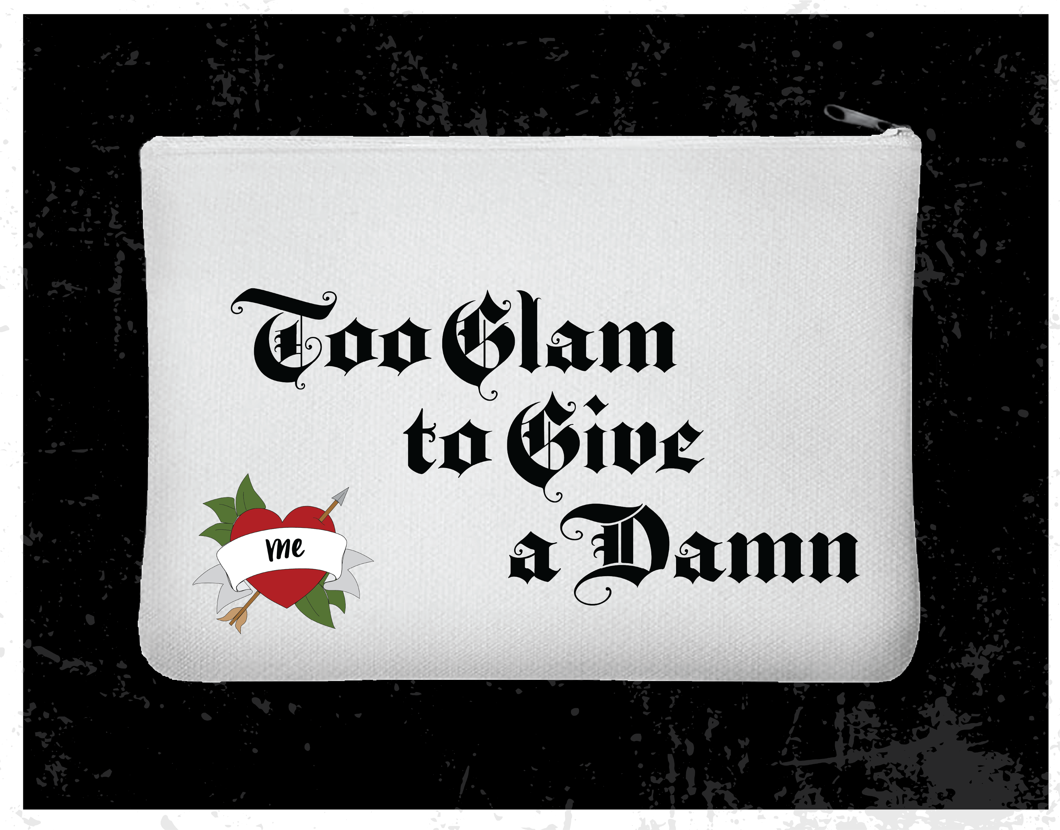"Too Glam" Zipper Bag